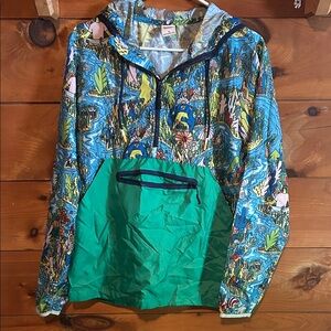 Bonobos Multicolor Graphic Rain Jacket